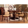 5-Pc Brown Wood Dining Set 100061/62 (CO)