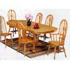 Oak Veneer Dinette Set 1003-96/08 (WD)