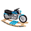Harley Davidson Blue Softail Rocker 10015 (KK)