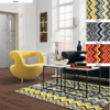 Ziggy Chevron Area Rugs 14999033(OFS100)