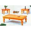 3-Piece Twisted Lace Coffee Table Set 1617 (MLu)