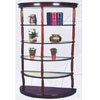 Cherry Half Round Etagere 1632 (WD)