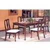 5-Pcs Cherry Finish Queen Anne Dinette Set 5000-T/5000-C(PJ)