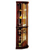 Cherry Finish Corner Curio 2347 (AFS150)