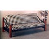 Metal Futon Frame With 3 In. Wood Posts 2381 (CO)