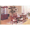 7-Piece Cherry PU-Lacquered Finish Dinette Set 2516_(ML)