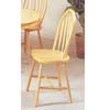 Natural Finish Arrow Back Windsor Chair 2482N (A)