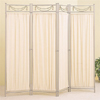 Four Panel Iron Decorative Room Divider Screen 2482(CO)