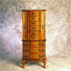 Oak Or Cherry Jewelry Armoire 300-102/402 (WD)