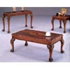 Brown Finish Coffee Table 3074 (CO)