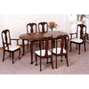 7-Pc Cherry Finish Dinette Set 3179-16 (CO)