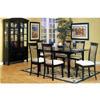 7-Pc Contemporary Sleek Design Dinette Set 3246-47 (CO)