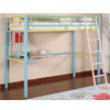 Sunday Funnies Twin Study Loft Bed 343-119 (PW) 