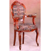 Italian Provincial Tapestry Arm Chair 3538 (CO)