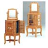 Revolving Jewelry Armoire In Oak Finish 4056 (CO)