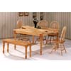 6-Pc All Natural Dinette Set 4065/74/4118 (CO)