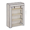 Canvas Style Shoe Rack with Door FG-1003(AZFS)