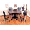 5-Pc Solid Green And Oak Dinette Set 4252/4206 (CO)