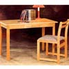 2-Pc All Natural Desk And Chair Set 4272 (CO)