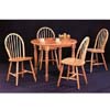 5-Pc All Natural Dinette Set 4341/4127 (CO)