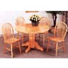 5-Pc Natural Dining Set 4350/4205 (CO)