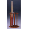 Oak Finish Round Cue Rack 4370 (CO)