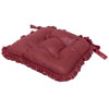 Chintz Ruffled Chair Cushion 4477 (GHFFS11)