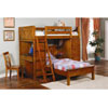 Twin Workstation Loft Bunk Bed 460133 (CO)