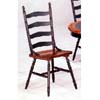 Hunter Green Ladder Back Chair 4704 (CO)