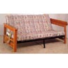 Metal Futon With Wood Arms 4731 (CO)