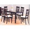 5 Pc Cappuccino Finish Dinette Set 48110/47133 (VL)