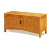 Oak Finish Mission Style Chest 4970 (CO)