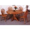 5-Pc Nostalgia Dinette Set In Oak Finish 5264/76A (CO)