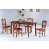 5-Pc Dar Oak Dinette set 5425/26 (CO)