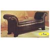 Bycast Upholestered Rolled Arm Bench 5631 (A)