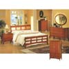 5-Pc Dark Maple Finish Queen Size Bedroom Set 576_ (CO)