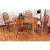 5-Pc Oak Finish Dining Set 5866/5388A (CO)