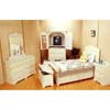 5-Piece Antique White Finish Bedroom Set 599_ (CO)