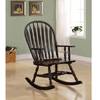 Traditional Wood Rocker in Cappuccino 600186(COFS)