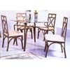 5-Pc Bronze Hammertone Dining Set 6205-10/50 (WD)