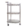 Oval Serving Cart 62950W (OIAFS)