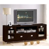 Espresso Finish Entertainment Console 6365 (A)