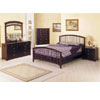 Fantasy Bedroom Set in Espresso Finish 6640 (A)