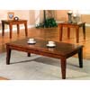 3-Piece Cherry Finish Coffee Table 700005 (CO)