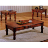 3-Pc Dark Oak Finish Occasional Set 700035 (CO)