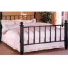 Black finish Metal Headboard And Footboard 7250Q (CO)