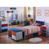 Bedroom Set With Multicolor Metal Square Tubing 759_(CO)