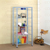 Silver Metal  Book Shelves 800453(CO)