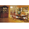 Double Pedestal Dining Table 8439 (A)