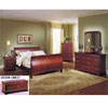 Louis Phillipe Bedroom Set in Cherry Finish 8569/70 (A)